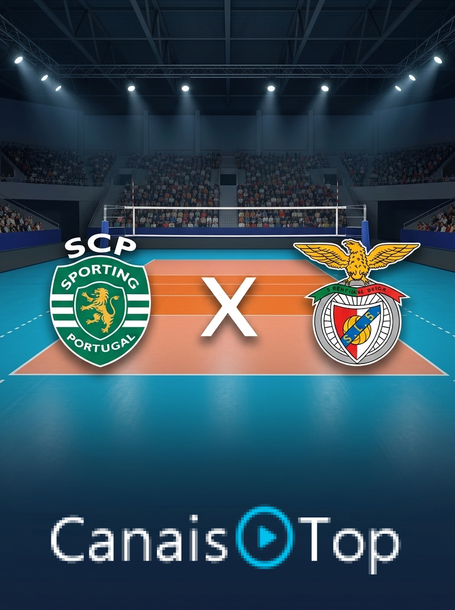Voleibol: Sporting x Benfica – Ao Vivo – 17/10/2026 – 12h00